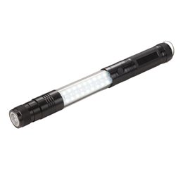 Telescopic Flashlight with COB Sidelight