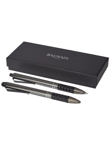 Tactical grip duo pen gift set Tactical grip duo pen gift set