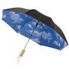 21" Blue skies 2-section automatic umbrella