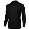 Point long sleeve polo