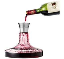 Flow wine decanter set