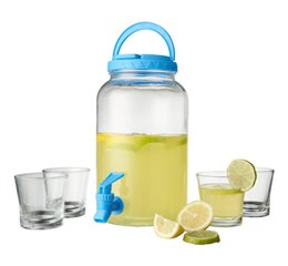 Festi 5-piece drink dispenser set