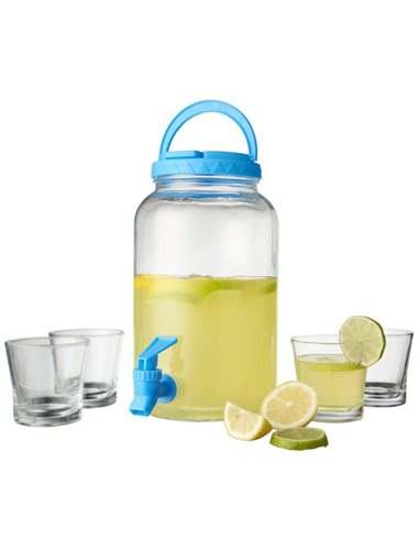 Festi 5-piece drink dispenser set