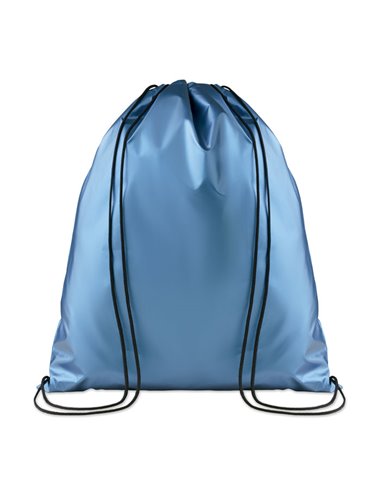 Drawstring bag with lamination 