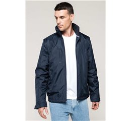 SCORE - CONTRAST DETACHABLE SLEEVE BLOUSON JACKET