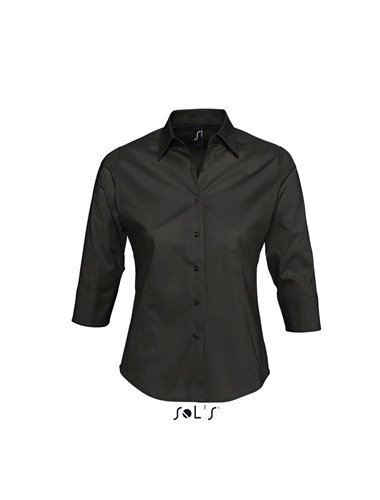 EFFECT 3/4 SLEEVE STRETCH WOMEN'S SHIRT