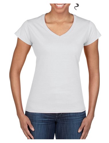 SOFTSTYLE® LADIES V-NECK T-SHIRT