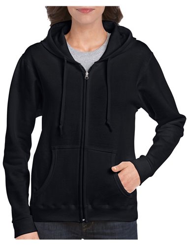 HEAVY BLEND™ LADIES FULL ZIP HOODED SWEATSHIRT