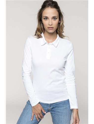 LADIES1 LONG SLEEVE JERSEY POLO