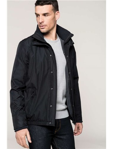 FLEECE LINED BLOUSON JACKET