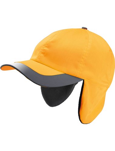 FLUORESCENT WINTER CAP - 6 PANELS