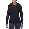 WOMEN’S FASHION BASIC LONG SLEEVE HOODED TEE