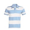 RAY - SEWN STRIPE SHORT SLEEVE POLO SHIRT