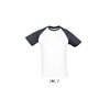 FUNKY MEN'S 2-COLOUR RAGLAN SLEEVES T-SHIRT