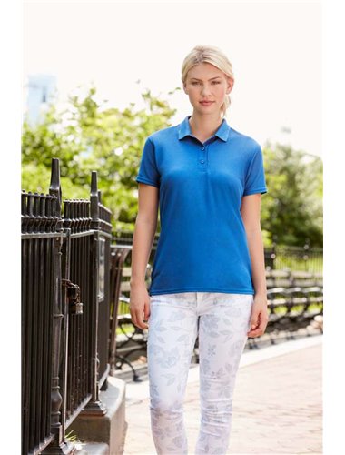 PERFORMANCE® LADIES' DOUBLE PIQUÉ POLO