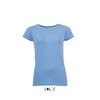 MIXED WOMEN ROUND COLLAR T-SHIRT