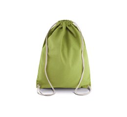 COTTON DRAWSTRING BACKPACK