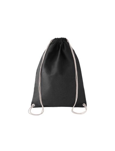 COTTON DRAWSTRING BACKPACK