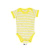 MILES BABY STRIPED BODYSUIT