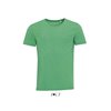 MIXED MEN ROUND COLLAR T-SHIRT