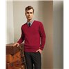 MENS V-NECK KNITTED SWEATER