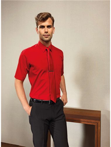 MEN'S SHORT SLEEVE POPLIN SHIRT