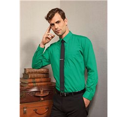 MEN'S LONG SLEEVE POPLIN SHIRT