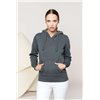 LADIES’ MELANGE HOODED SWEATSHIRT