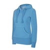 LADIES’ MELANGE HOODED SWEATSHIRT