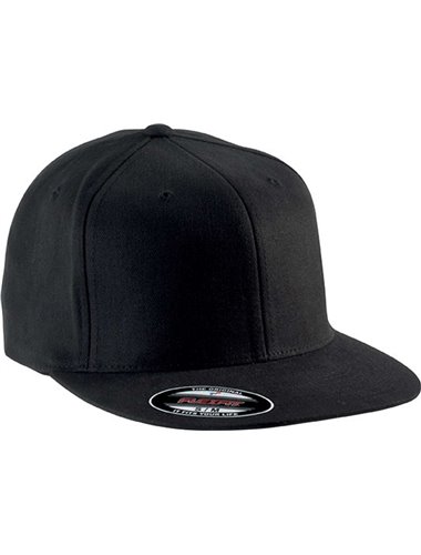 FLEXFIT® BRUSHED COTTON CAP WITH PEAK - 6 PANELS