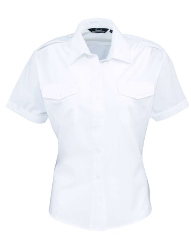 LADIES’ SHORT SLEEVE PILOT SHIRT