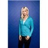 WOMEN'S TRI-BLEND FULL-ZIP HOODED JACKET