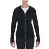 WOMEN'S TRI-BLEND FULL-ZIP HOODED JACKET