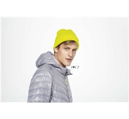 PITTSBURGH SOLID-COLOUR BEANIE WITH CUFFED DESIGN