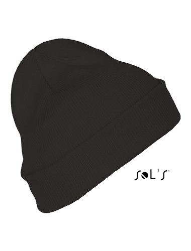 PITTSBURGH SOLID-COLOUR BEANIE WITH CUFFED DESIGN