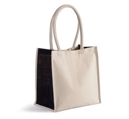 COTTON / JUTE TOTE BAG - 17L