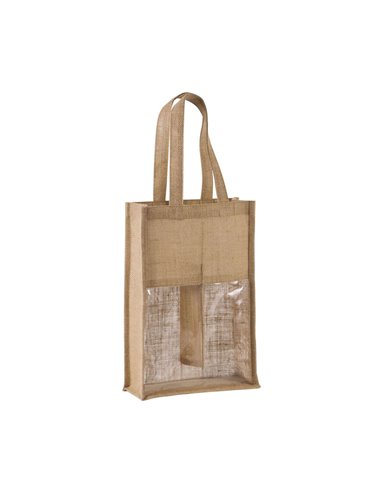 JUTE BOTTLE BAG