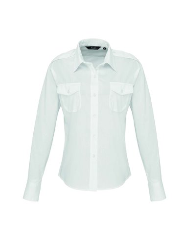 LADIES’ LONG SLEEVE PILOT SHIRT