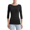 WOMEN'S STRETCH 3/4 SLEEVE TEE