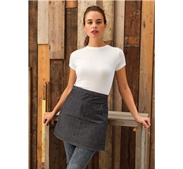 JEANS STITCH DENIM WAIST APRON