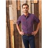 "SIDEHILL" CHECK - MENS COTTON LONG SLEEVE SHIRT