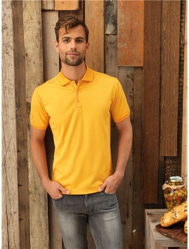 MEN’S COOLCHECKER PIQUE POLO