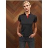 LADIES’ CONTRAST COOLCHECKER POLO