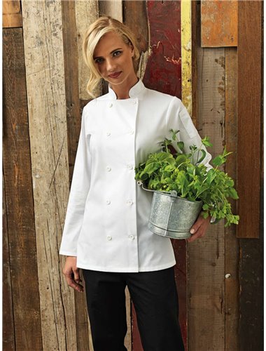 WOMEN’S LONG SLEEVE CHEF’S JACKET