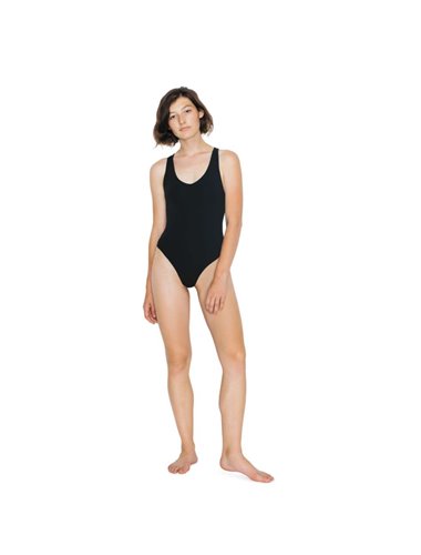 WOMEN'S COTTON SPANDEX JERSEY TANK THONG BODYSUIT