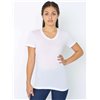 WOMEN'S POLY-COTTON SHORT SLEEVE T-SHIRT