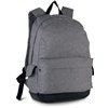 BACKPACK WITH IMITATION LEATHER TRIM