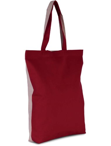 TWO-TONE COTTON TOTE BAG