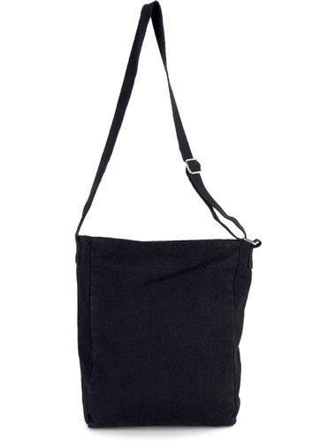 COTTON CANVAS SHOULDER BAG