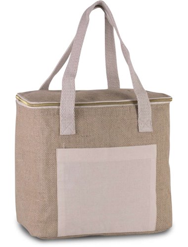 JUTE COOL BAG - MEDIUM SIZE